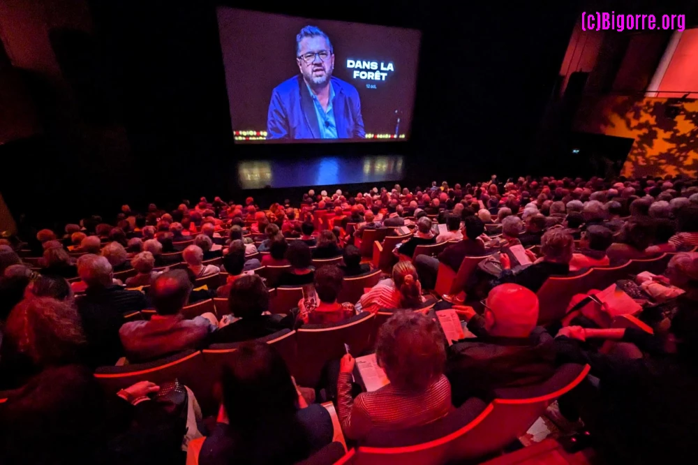 Frédéric Esquerré lors de la présentation de la saison 2024/2025 du Parvis