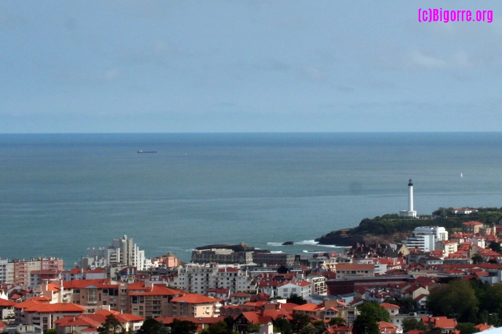 Le phare à Biarritz   
