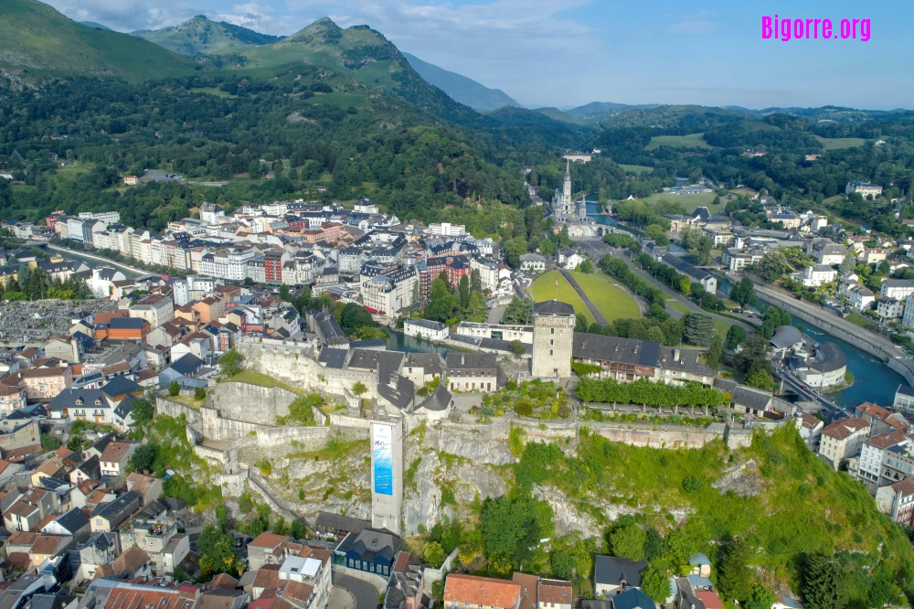 Lourdes, château et sansctuaire
