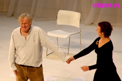 27/02/07 : Claude Rich dans le caïman au Parvis/ Stéphane Boularand (c)Bigorre.org
