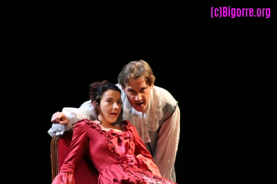 Merteuil & Valmon au Théâtre des Nouveautés à Tarbes/ Stéphane Boularand (c)Bigorre.org