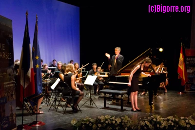 18/06/11 : concert au Conservatoire sous la direction d'Alain Perpetue, photo de Stéphane Boularand (c)Bigorre.org