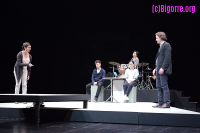 Scènes de violences conjugales de Gérard Watkins au Parvis/ Stéphane Boularand (c)Bigorre.org