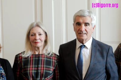 Marie-Anne Gorbatchevsky et Gérard Trémège/ Stéphane Boularand (c)Bigorre.org