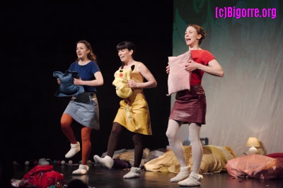 Les trois petites soeurs à la MDA à Tarbes/ Stéphane Boularand (c)Bigorre.org