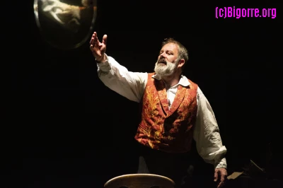 Valjean écrit et interprété par Christophe Delessart avec deux nominations aux P'tits Molières, photo de Stéphane Boularand (c)Bigorre.org