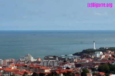 Le phare à Biarritz   