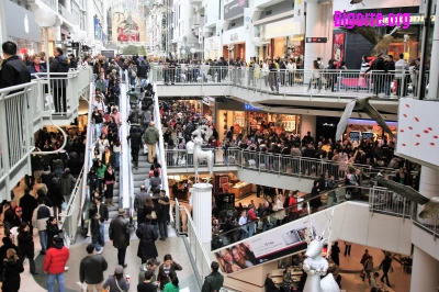 Boxing Day au Eaton Centre à Toronto