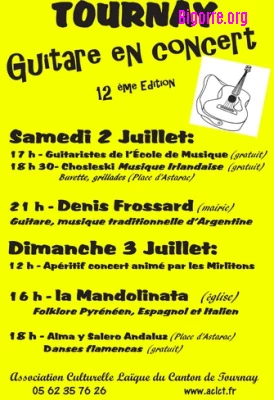 Guitare en concert  / Tournay