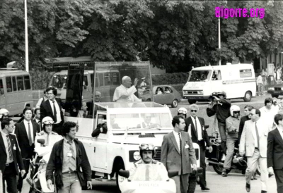Visite de Jean-Paul II à Lourdes