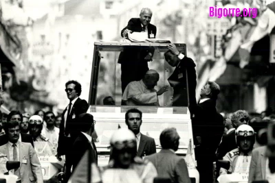 Visite de Jean-Paul II à Lourdes