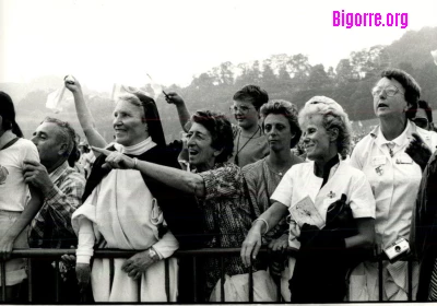 Visite de Jean-Paul II à Lourdes
