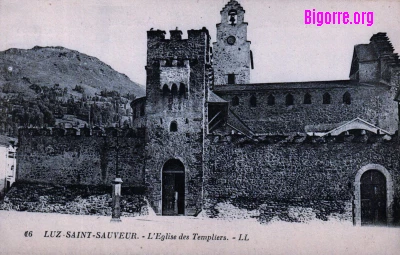 Eglise des Templiers à Luz-Saint-Sauveur