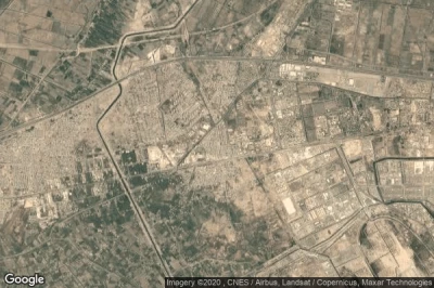 Vue aérienne de Abu Ghurayb