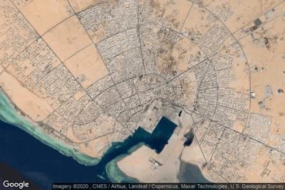 Vue aérienne de Yanbu al Bahr