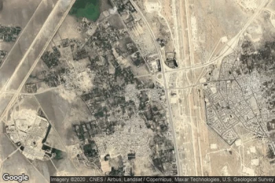 Vue aérienne de Umm as Sahik