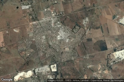 Vue aérienne de Carletonville