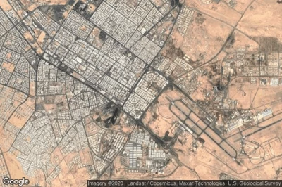 Vue aérienne de Tabuk
