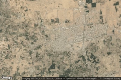 Vue aérienne de Sabya
