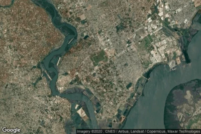 Vue aérienne de Matola