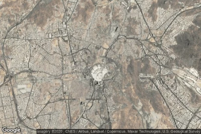 Vue aérienne de Mecca