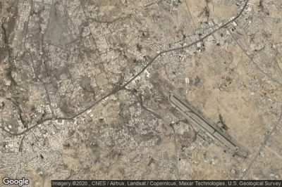 Vue aérienne de Ḩajlah