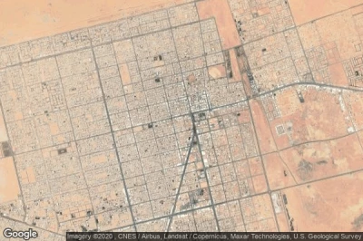 Vue aérienne de Ḩafar al Bāţin