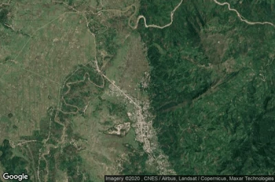 Vue aérienne de Andapa