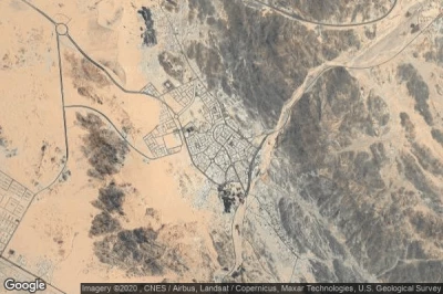 Vue aérienne de Badr Hunayn