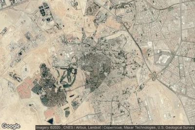 Vue aérienne de Dhahran