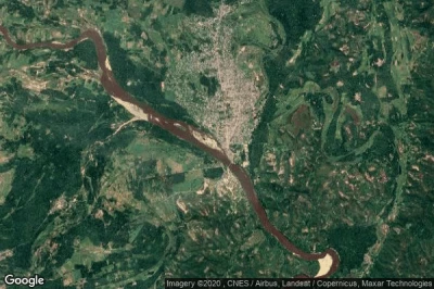 Vue aérienne de Ambanja