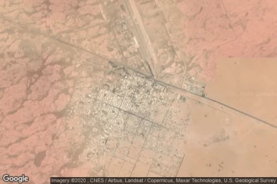 Vue aérienne de Al Qaysumah