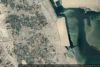 Vue aérienne de Al Qatif