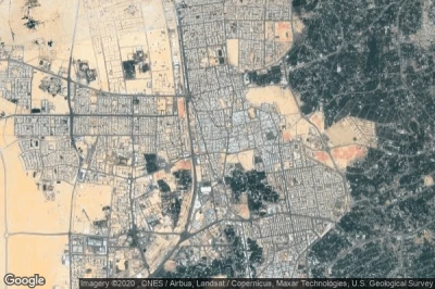 Vue aérienne de Al Mubarraz