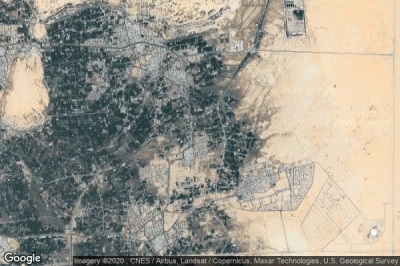 Vue aérienne de Al Markaz