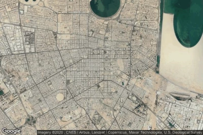 Vue aérienne de Ad Dammam