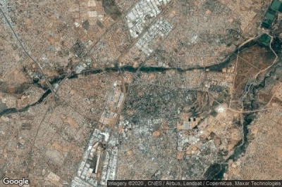 Vue aérienne de Madibeng