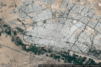 Vue aérienne de Zanjan