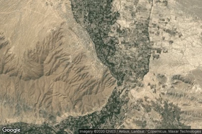 Vue aérienne de Pul-e Alam