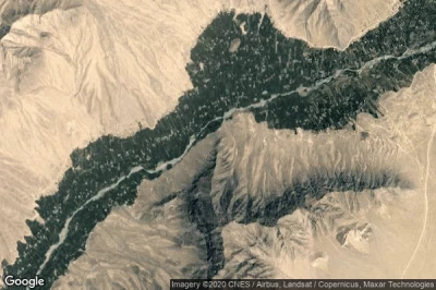Vue aérienne de Wilāyat-e Uruzgān
