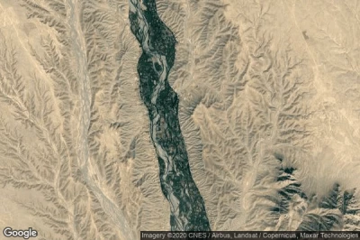 Vue aérienne de Musa Qalah