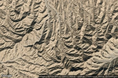 Vue aérienne de Khanaqah