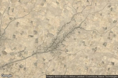 Vue aérienne de Chahar Bagh