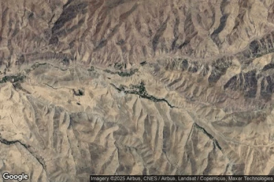 Vue aérienne de Ghurumbāw