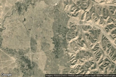 Vue aérienne de Dowlatabad