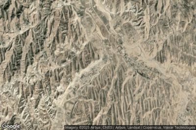 Vue aérienne de Ab-e Kamari