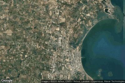 Vue aérienne de Prachuap Khiri Khan