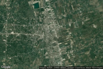 Vue aérienne de Nakhon Si Thammarat