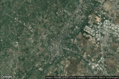 Vue aérienne de Lamphun
