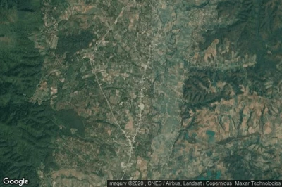 Vue aérienne de Chiang Dao